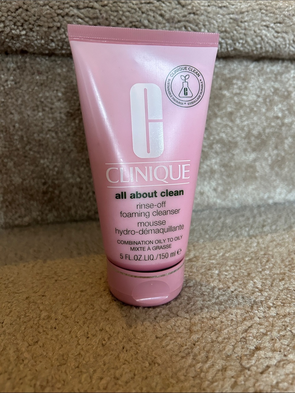 NEW Clinique All About Clean Rinse Off Foaming Cleanser